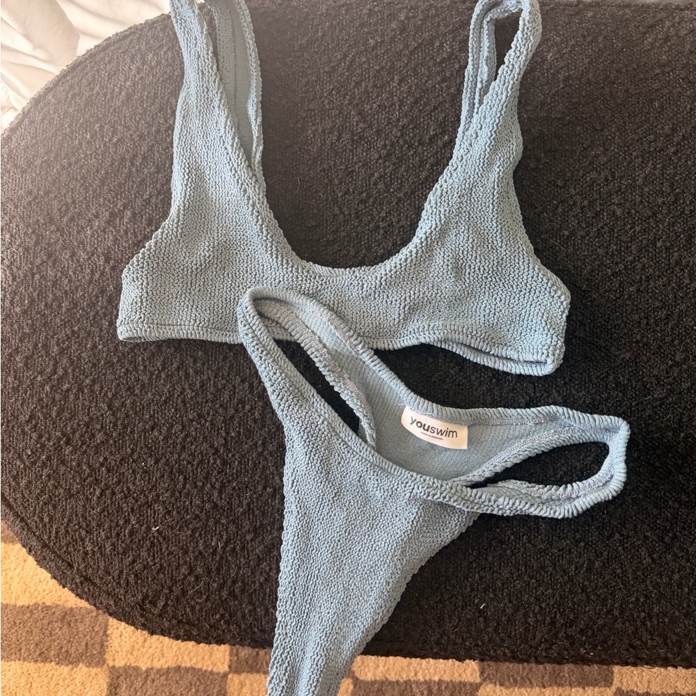 Youswim Light Blue Eva Cheeky Bikini